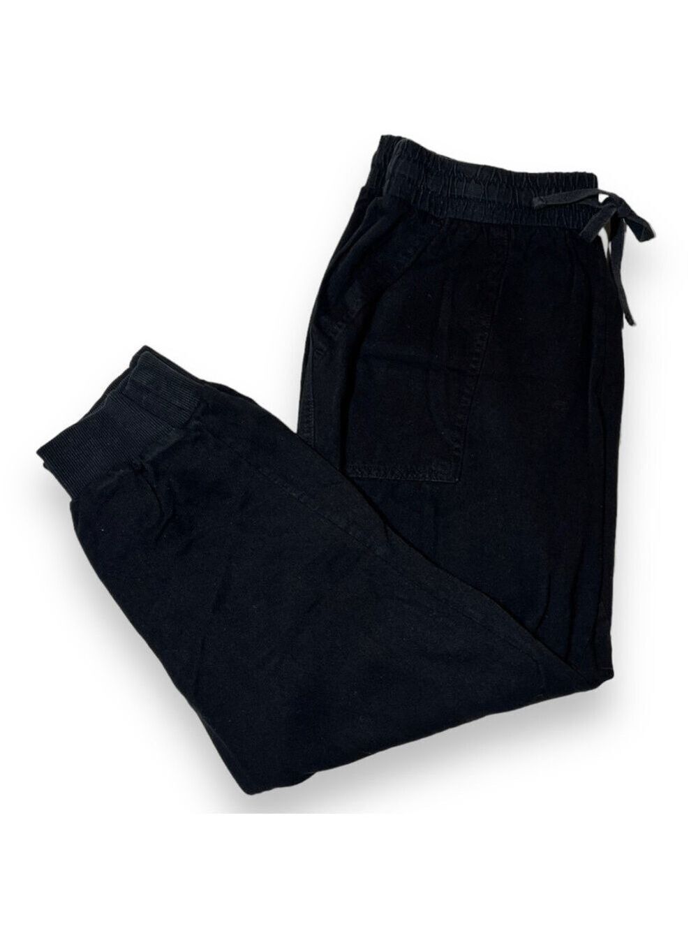 Splendid Women’s Elastic Waist Joggers Black Size Medium